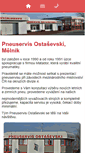 Mobile Screenshot of ostasevski.cz
